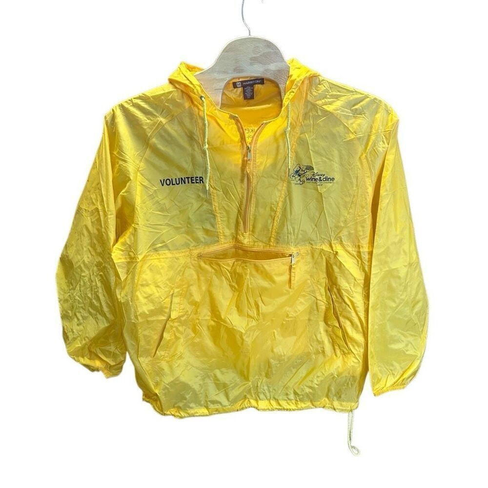Disney 2012 Wine & Dine Volunteer Windbreaker Jacket Poncho 2XL